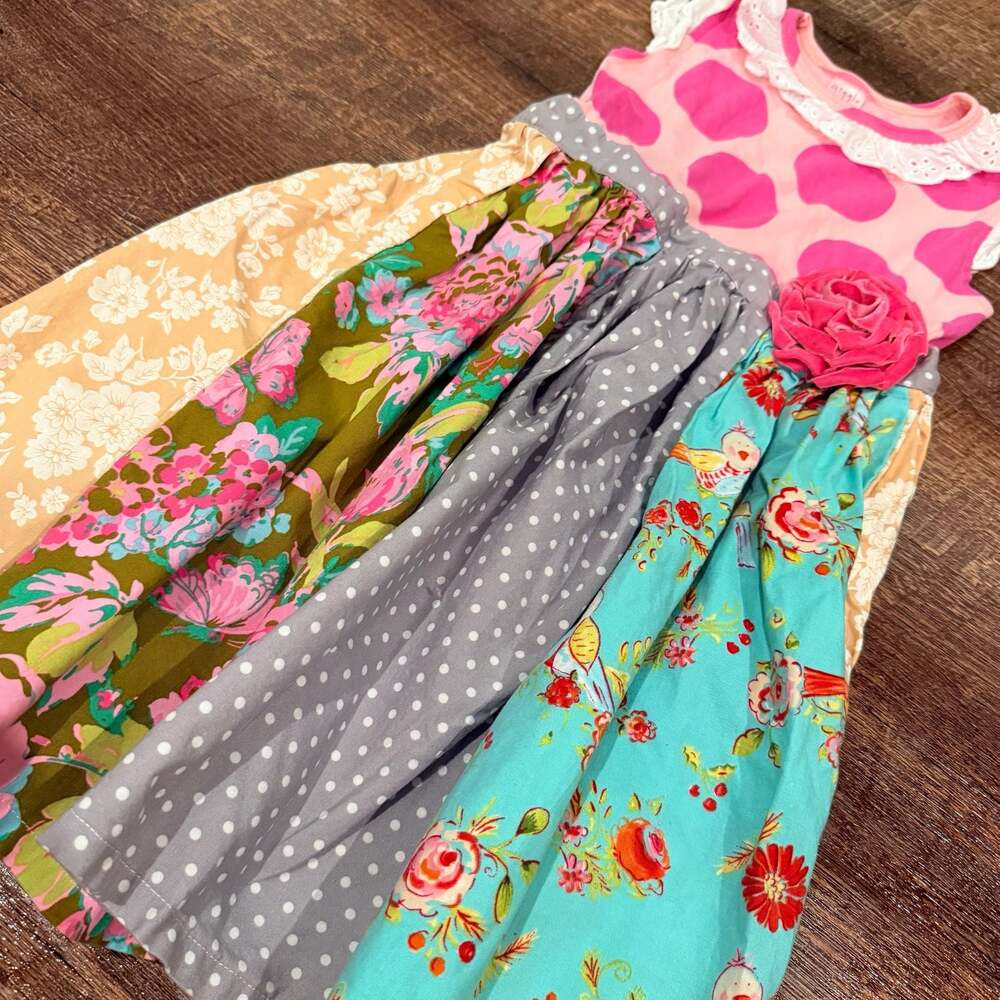 Girls Giggle Moon Dress Size 5 - Picture 2 of 4